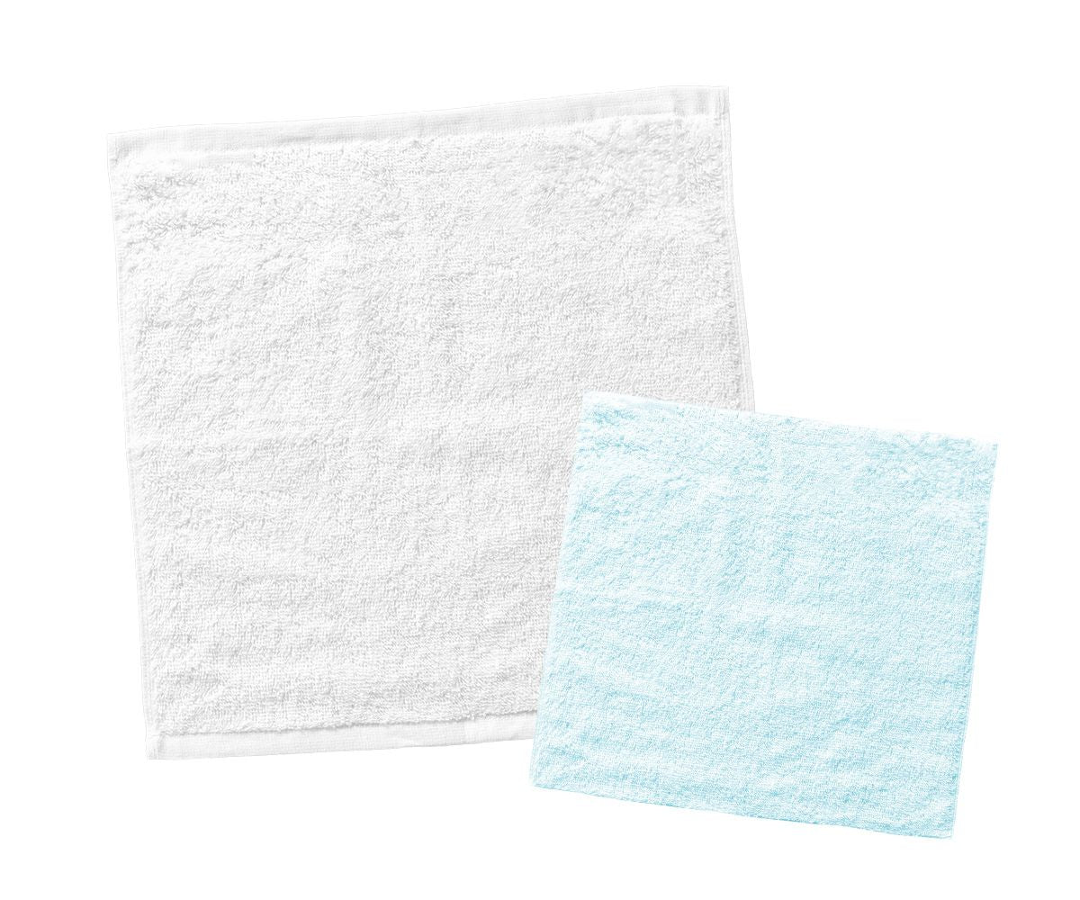 Sciarpe Bonbon Twist bianco/blu