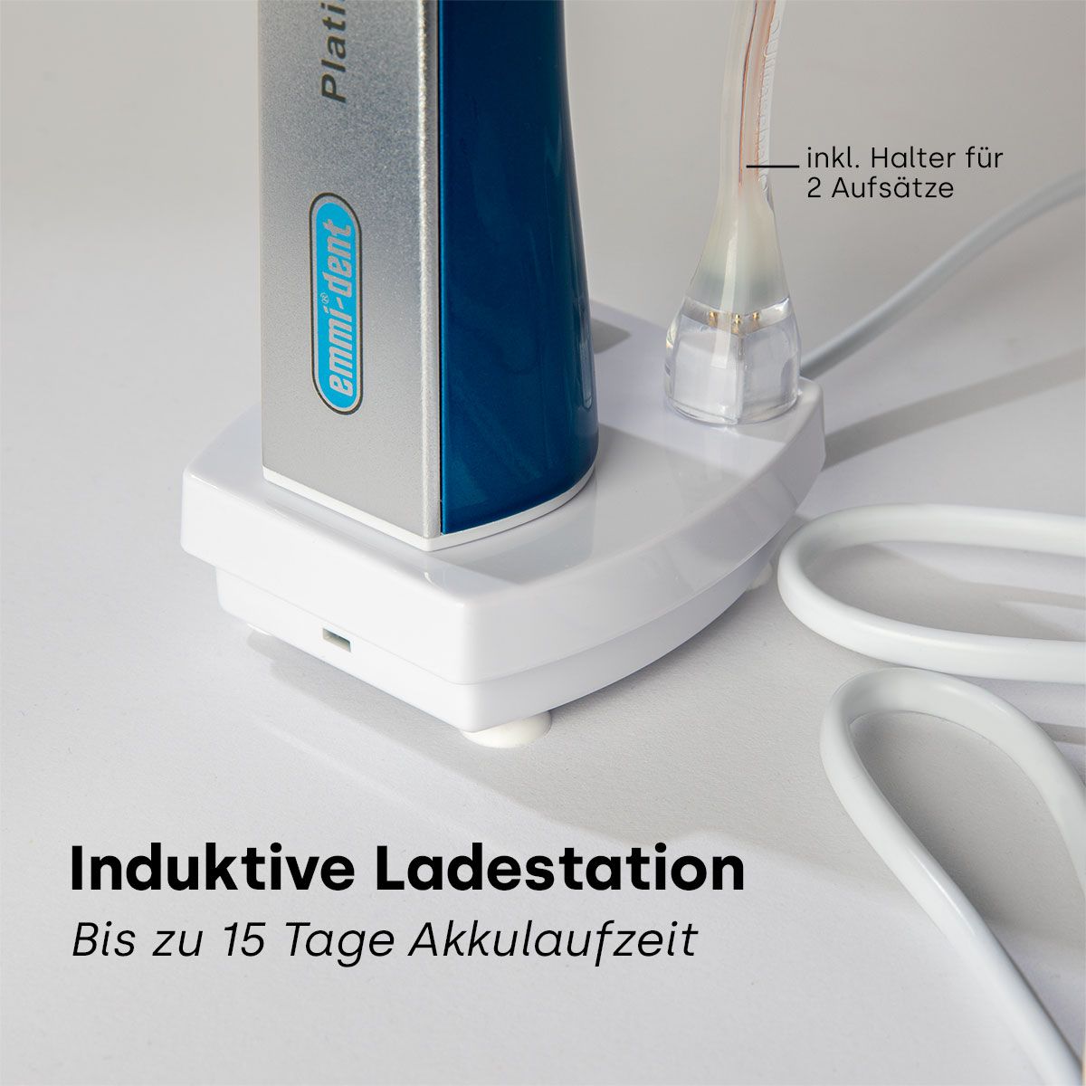 Ultrasonic Toothbrush Platinum White Teeth Set