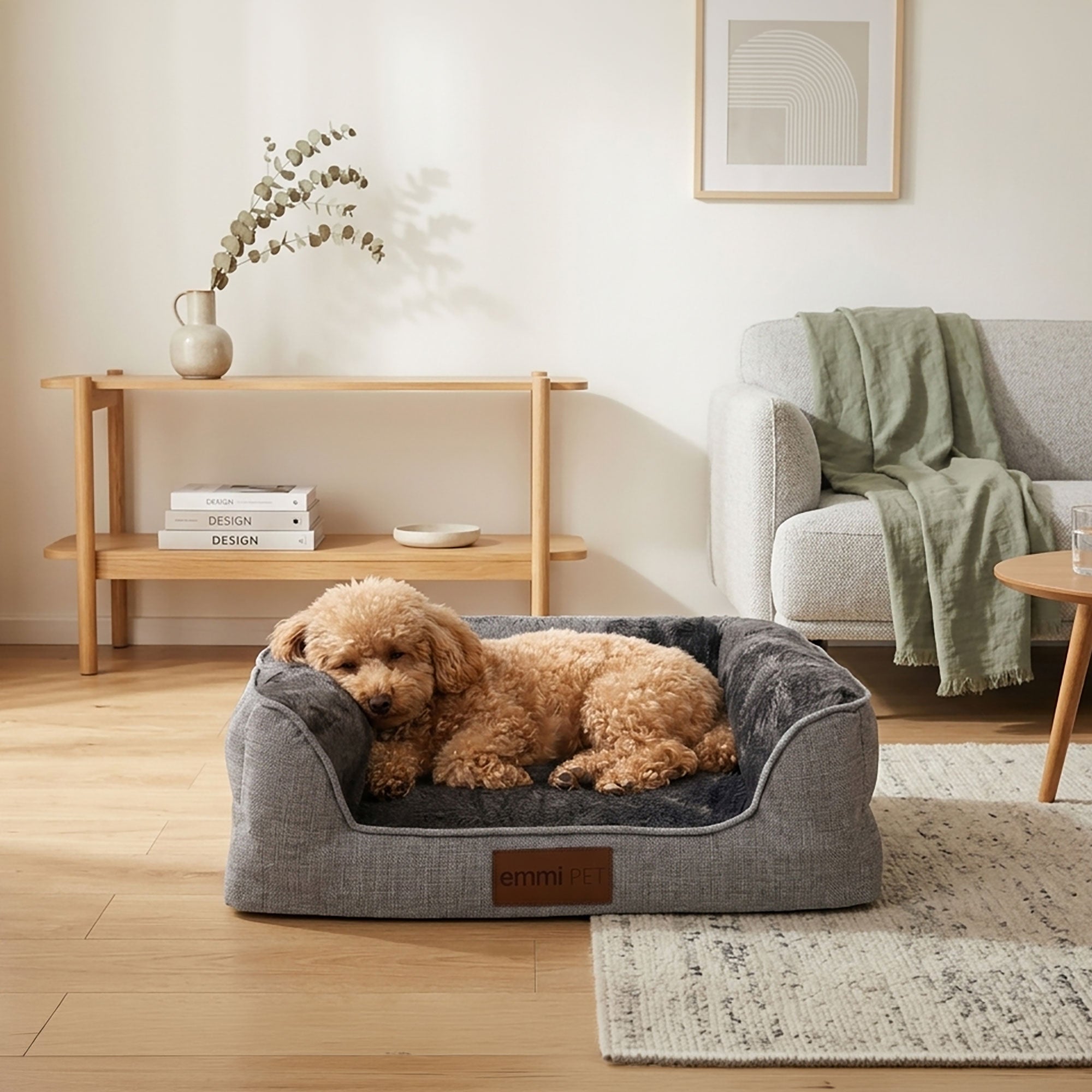 Orthopädisches Katzen- und Hundebett ASTRO Grau