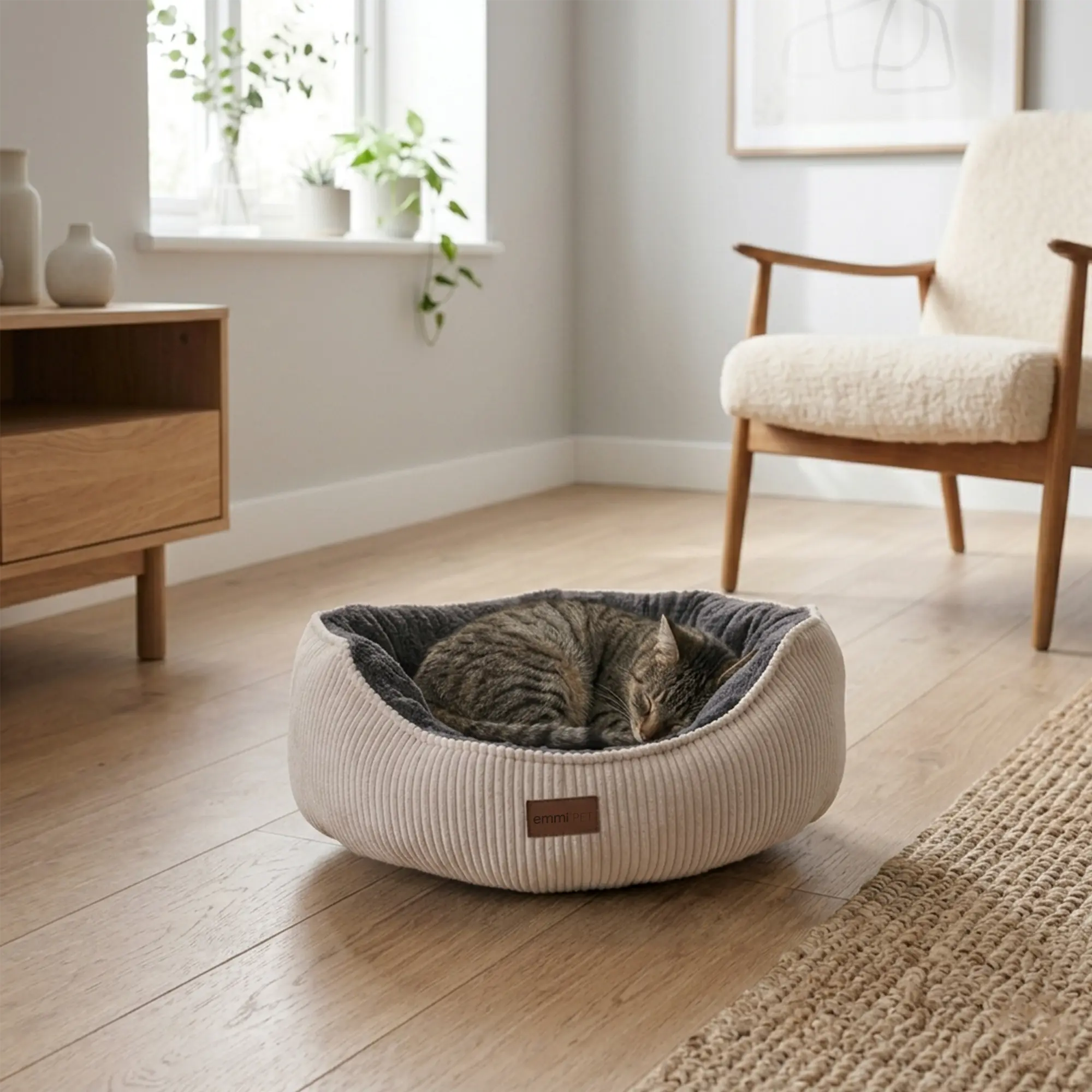 Katzen- und Hundebett LEGEND Grau