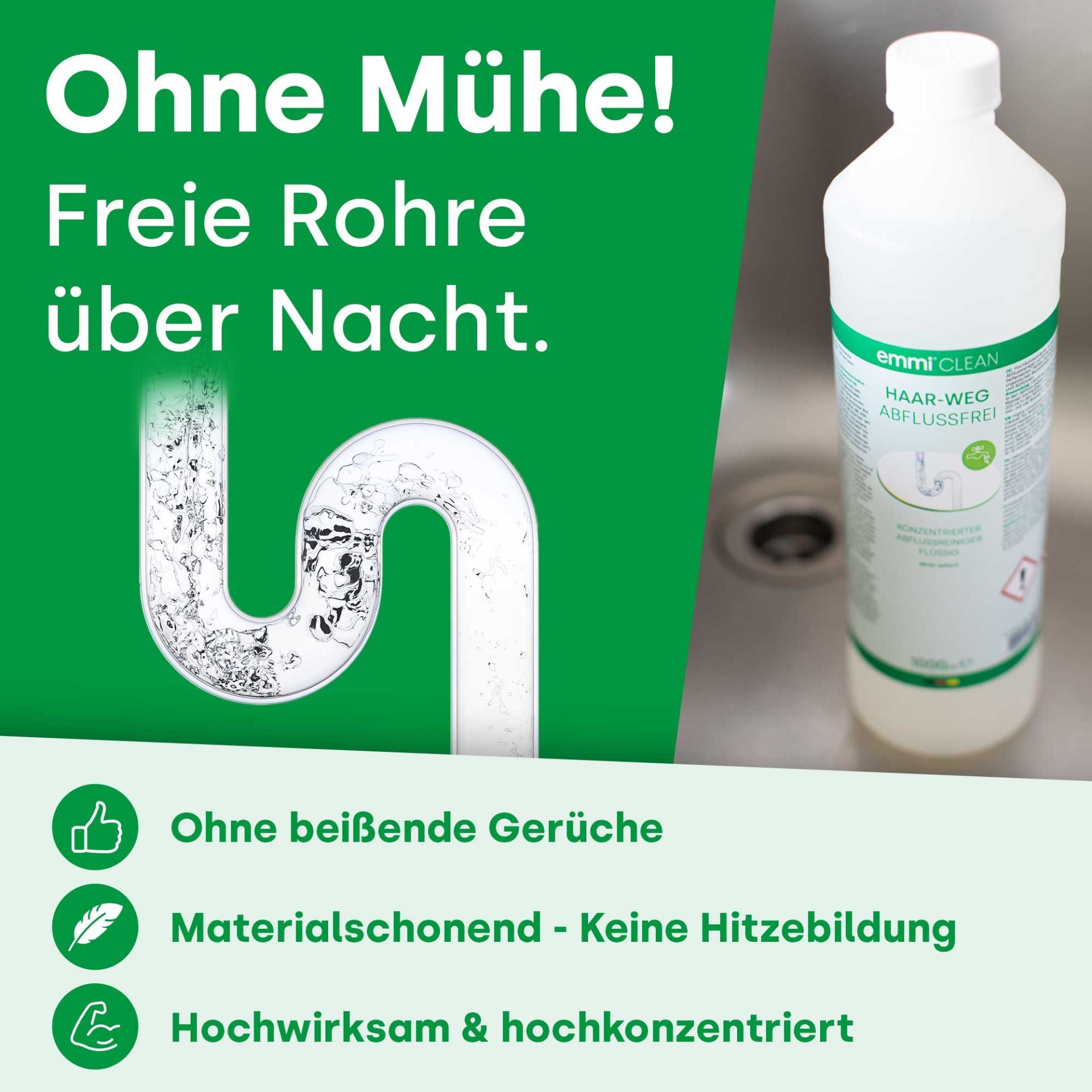 Haar-Weg Drain Cleaner 1000ml