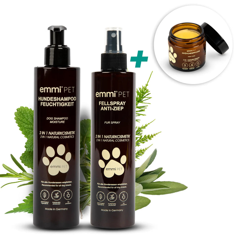 Set per la toelettatura naturale + cura delle zampe GRATUITA