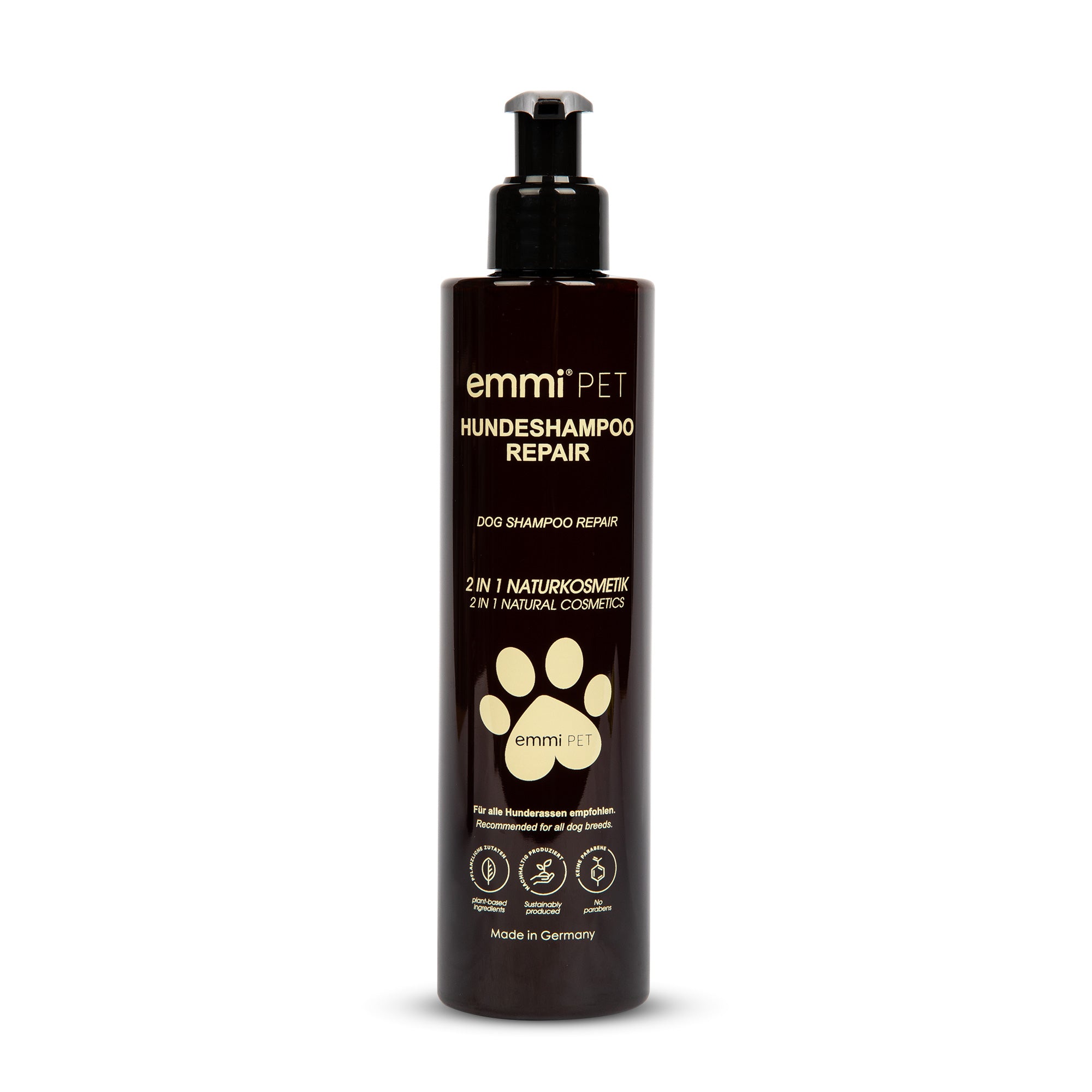 Shampoo per cani 2 in 1 Riparatore naturale 250 ml