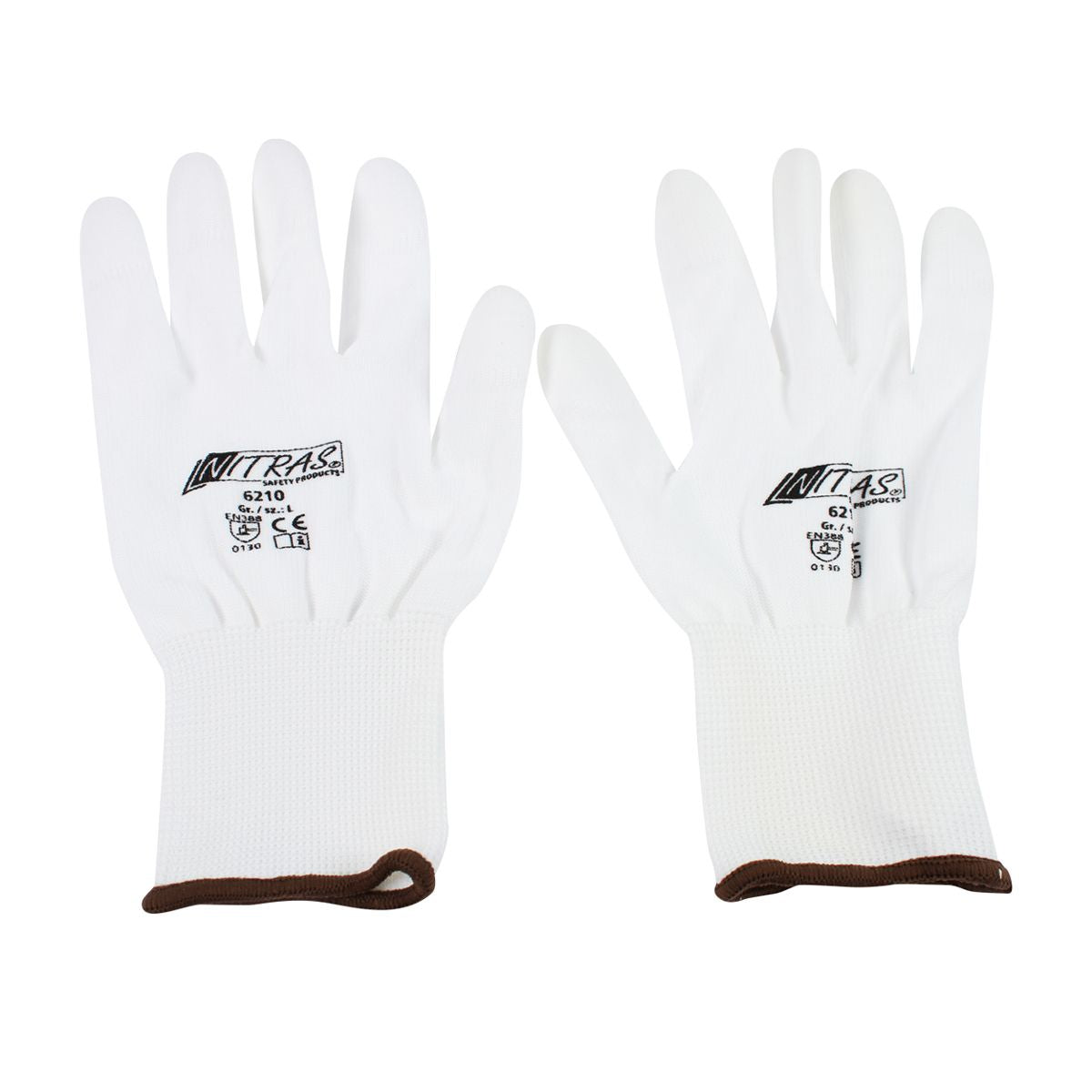 Nylon Gloves White