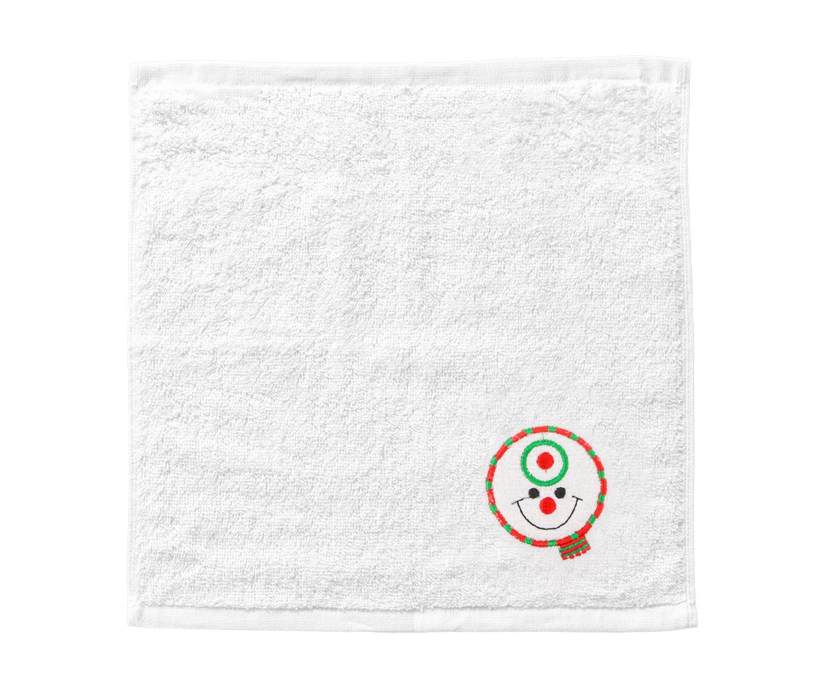 snowman cotton towel