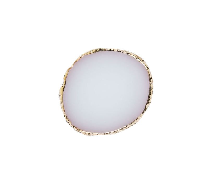 Toothpaste mixing palette white