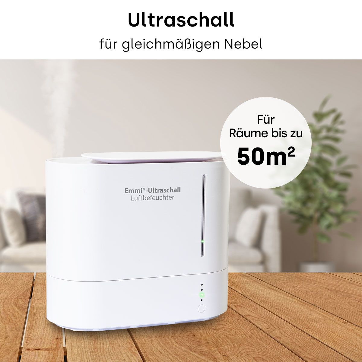 Ultraschall Luftbefeuchter oval