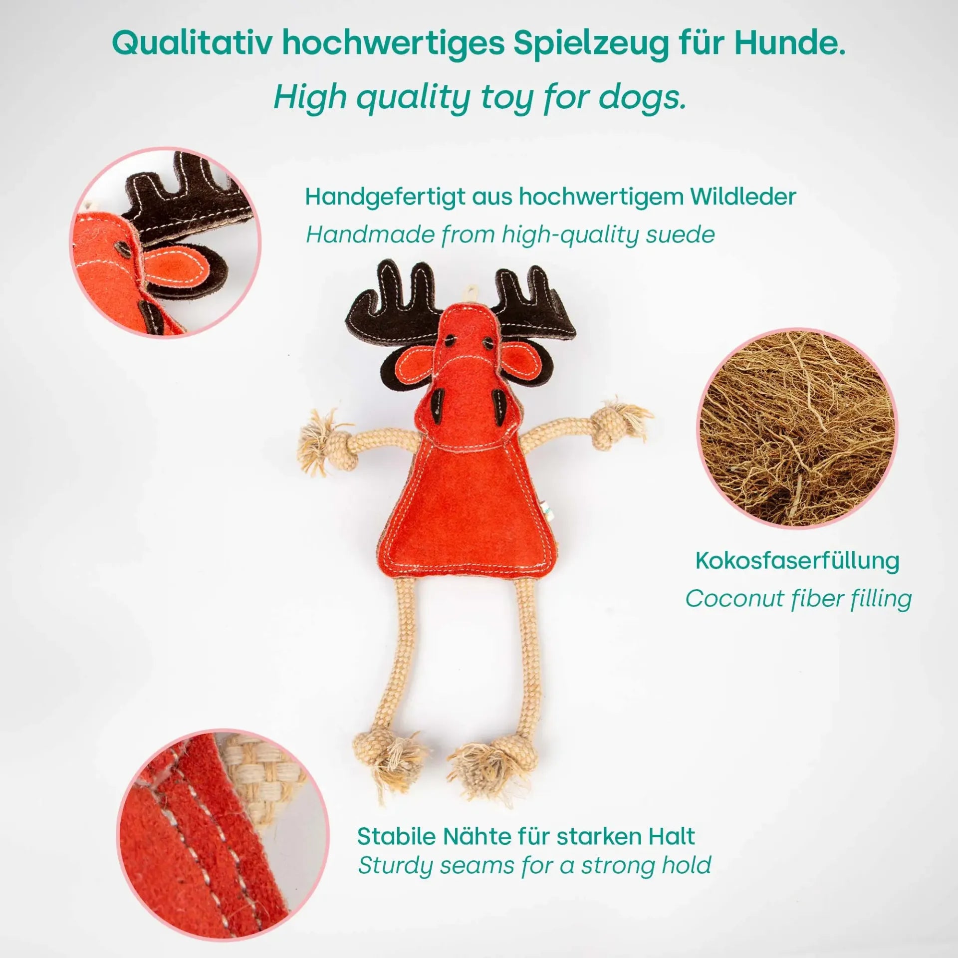 Zerrspielzeug Xmas Rentier