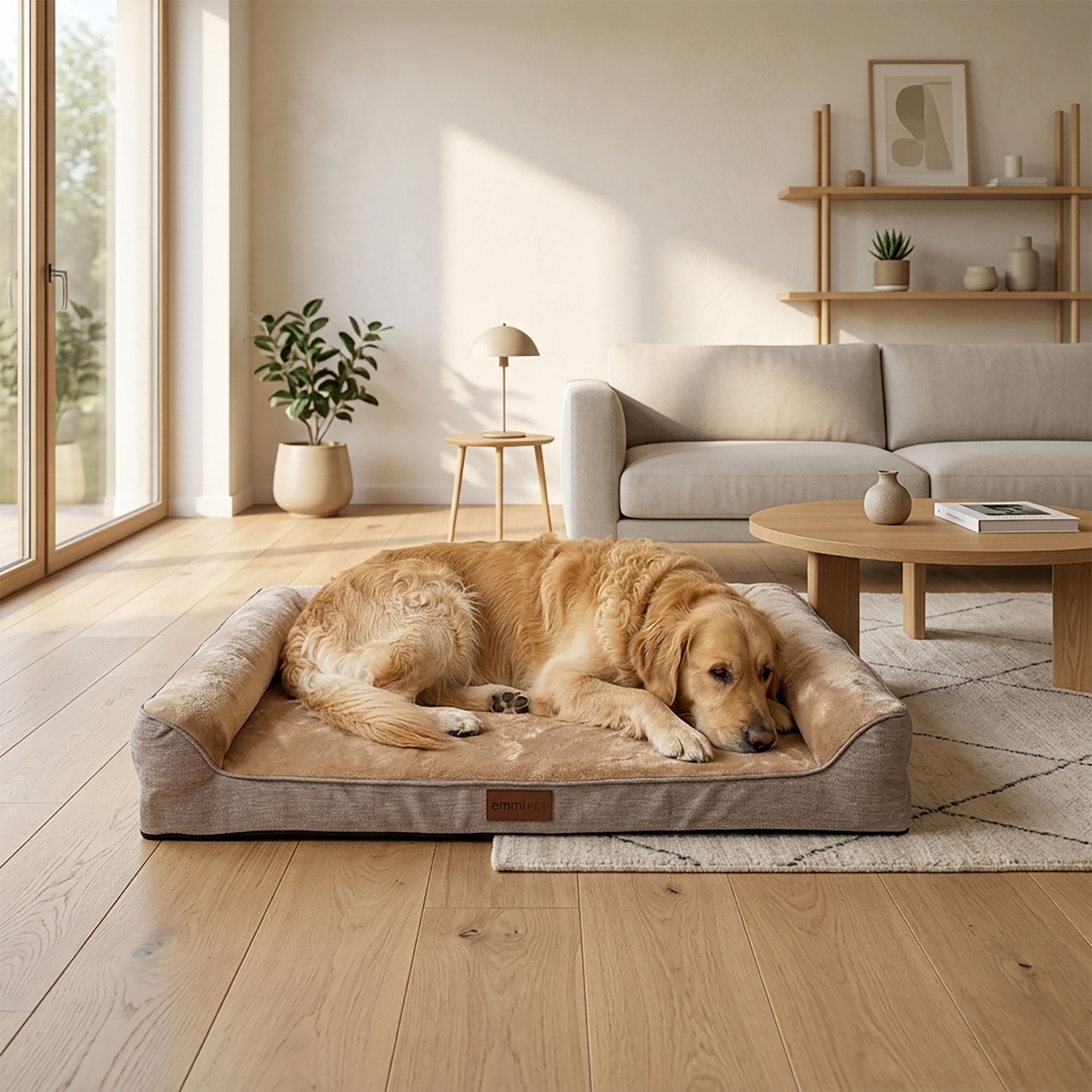 Orthopedic Cat and Dog Bed ASTRO Beige