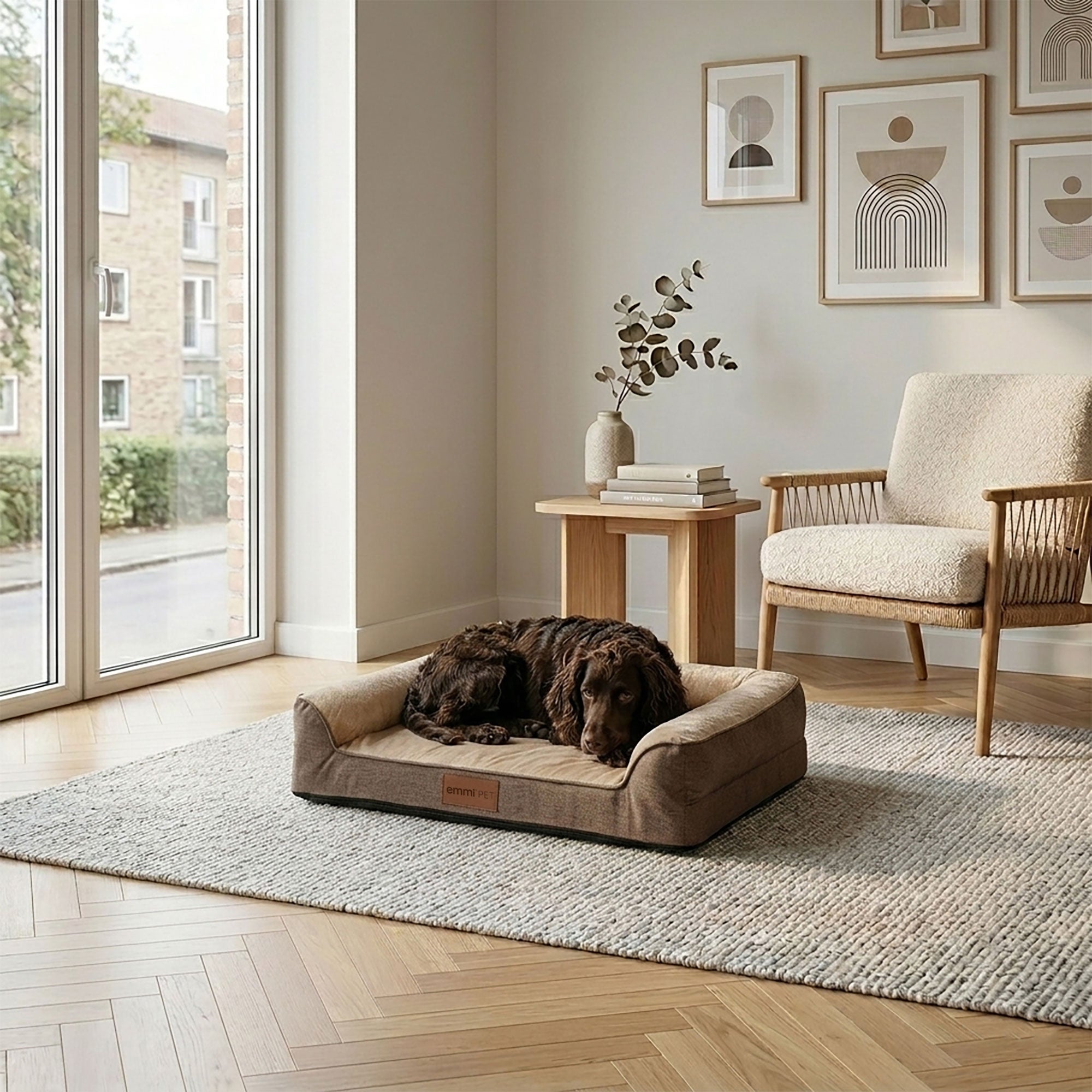 Orthopädisches Katzen- und Hundebett ASTRO Beige