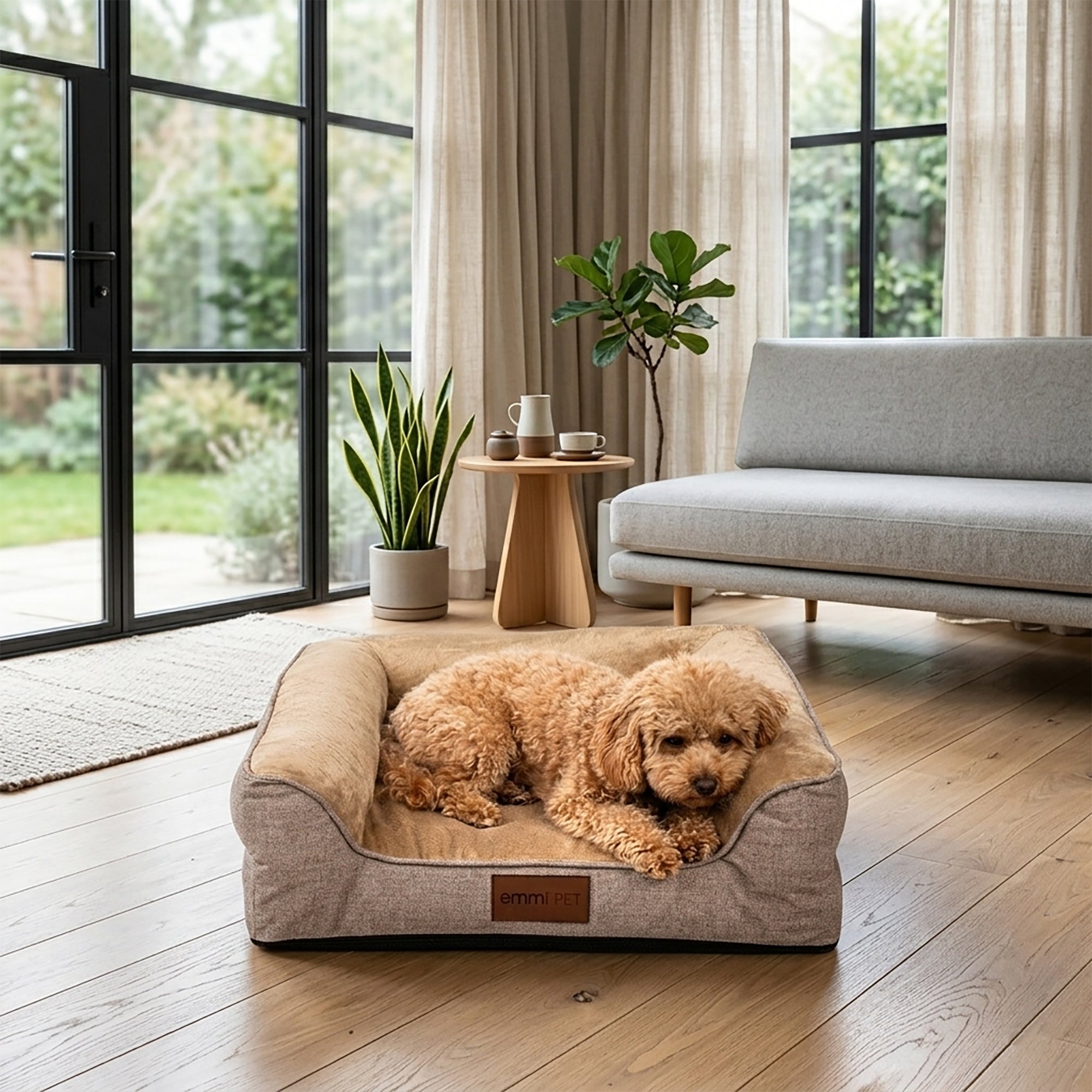 Orthopedic Cat and Dog Bed ASTRO Beige