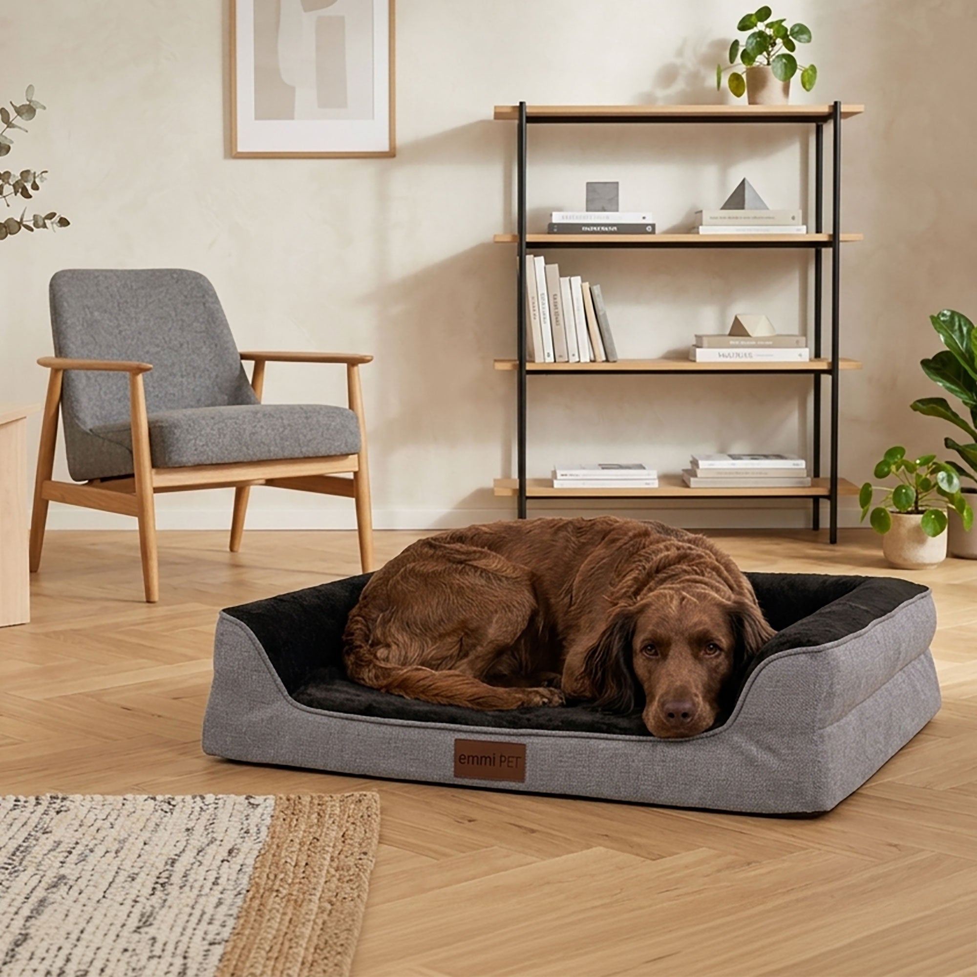 Orthopedic Cat and Dog Bed ASTRO Gray