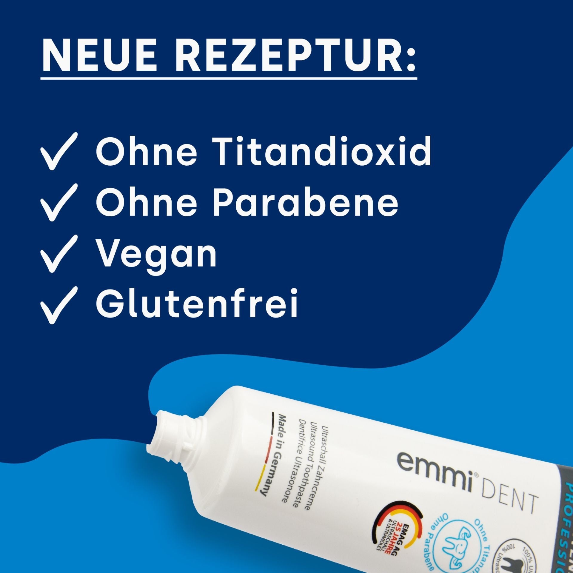 Whitening Zahnpasta ohne Titandioxid