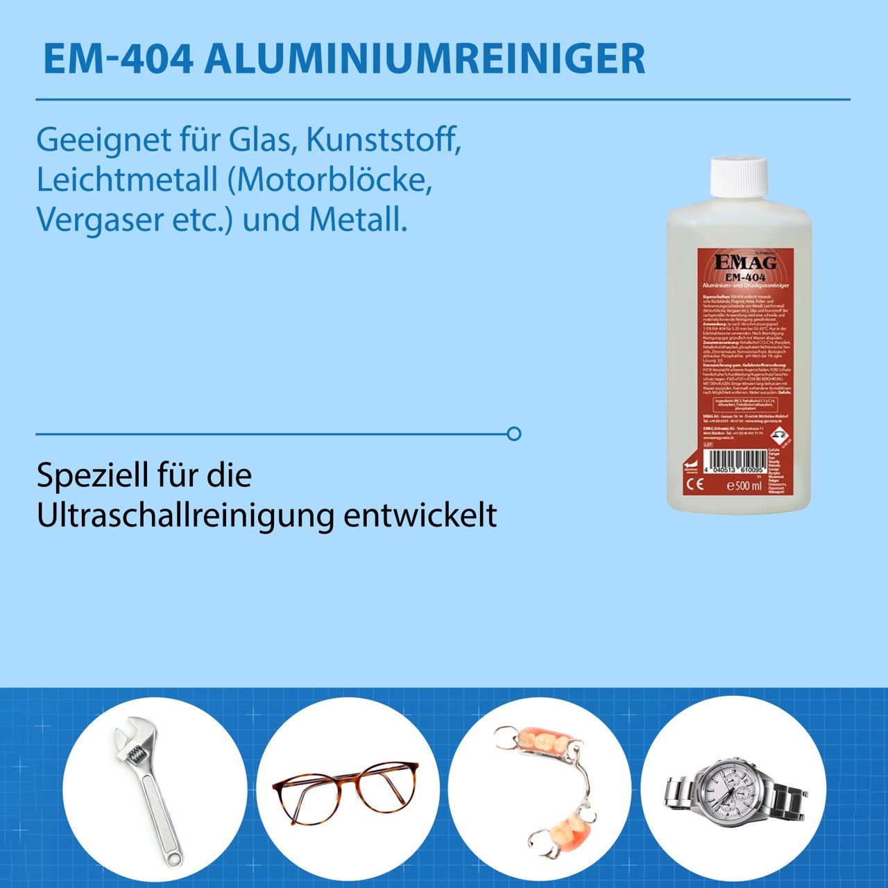 EM-404 Aluminium- und Druckgussreiniger