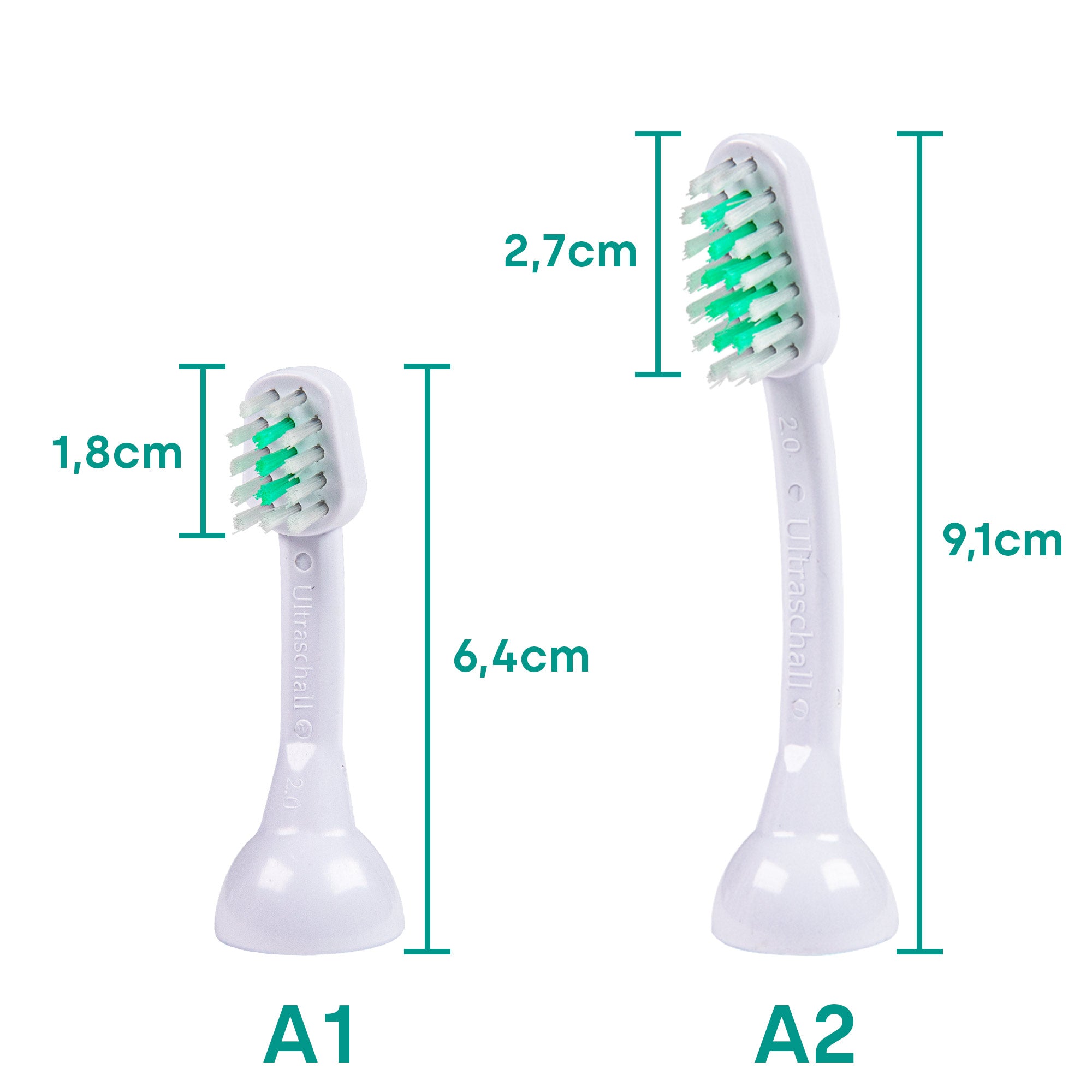 A1-S2 small brush heads