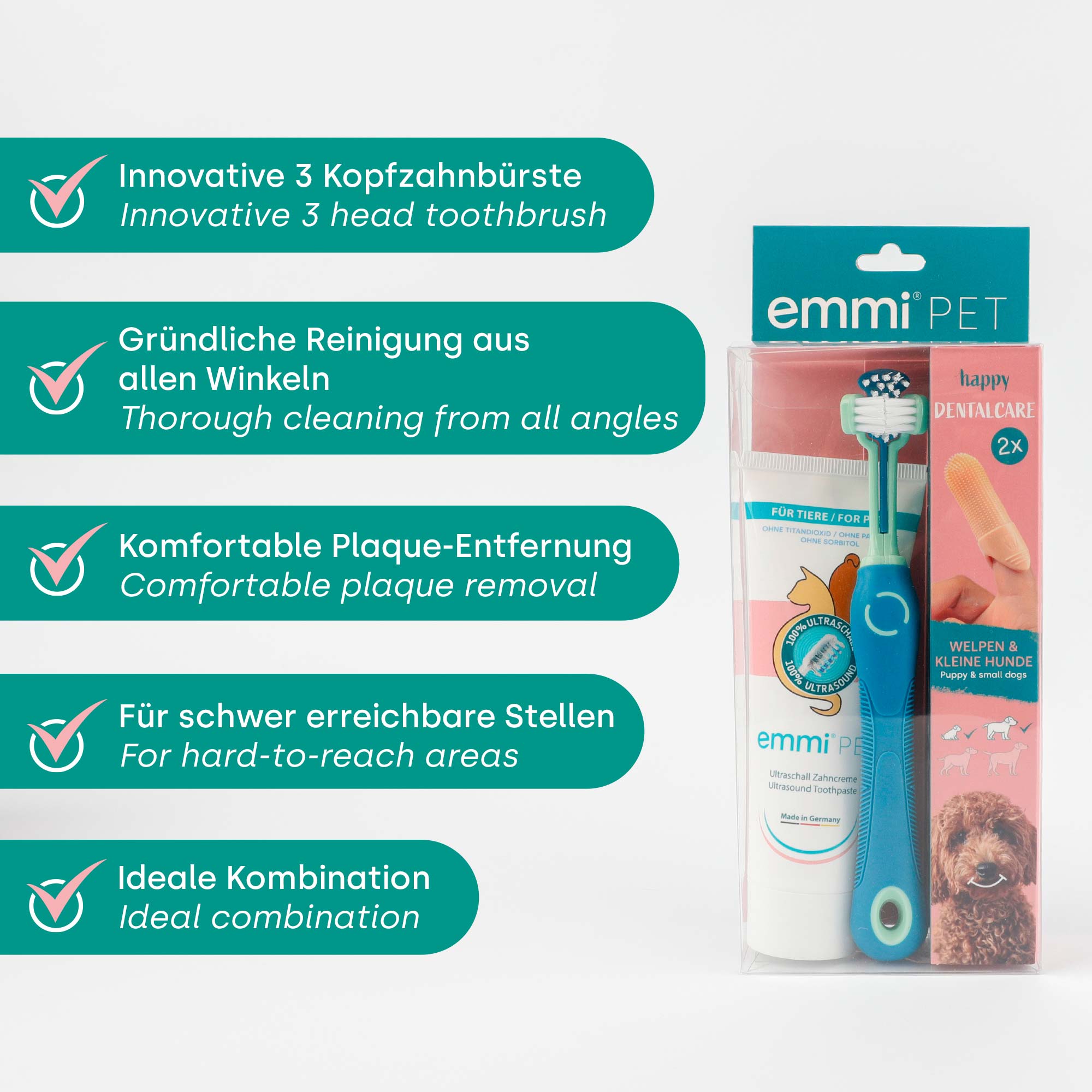 Kit para cachorros HappyDentalCare