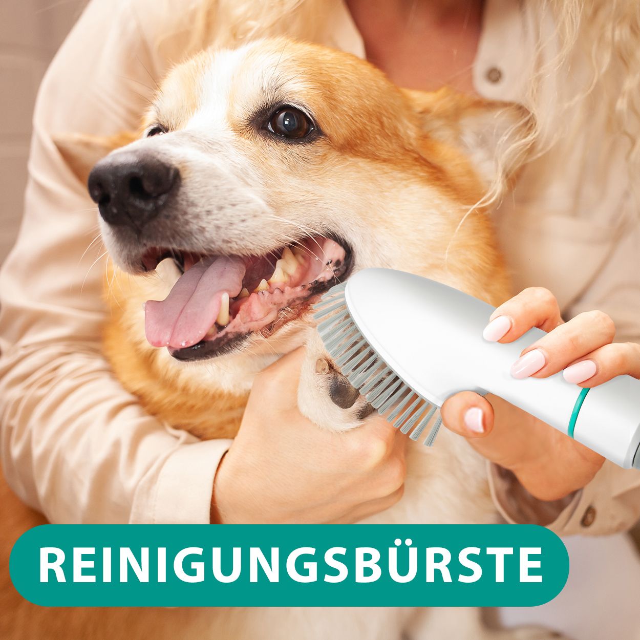 Neakasa Hundeschermaschine mit Tierhaar-Staubsauger