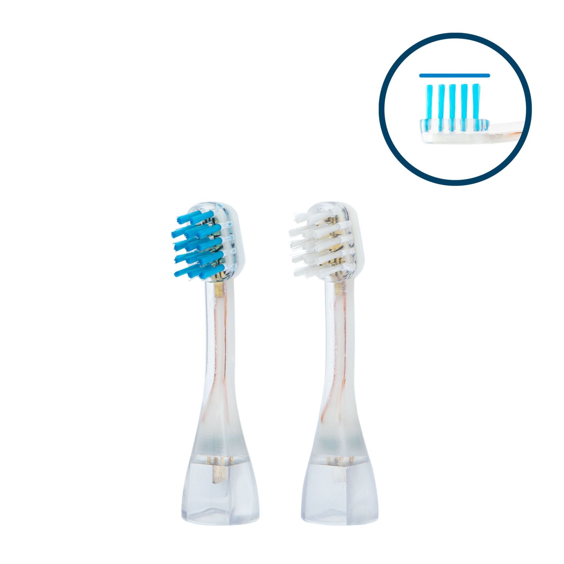 S2 têtes de brosse Platinum