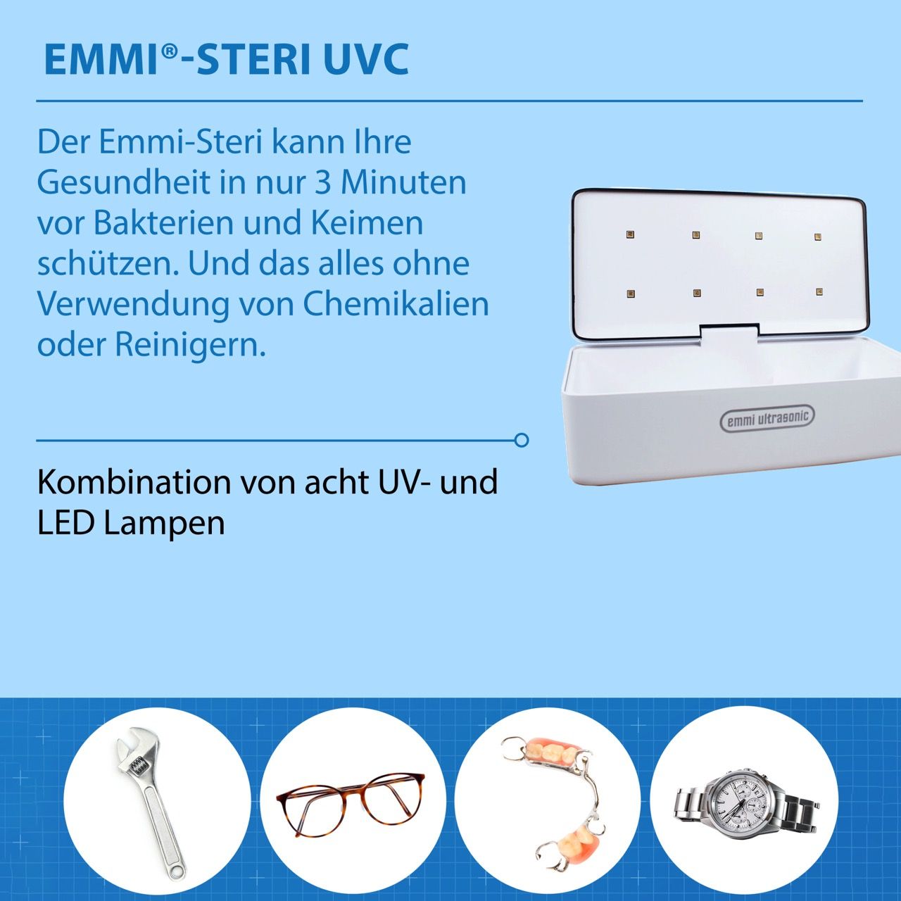 Stérilisateur LED UVC